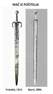 Crteži mačeva iz Počitelja