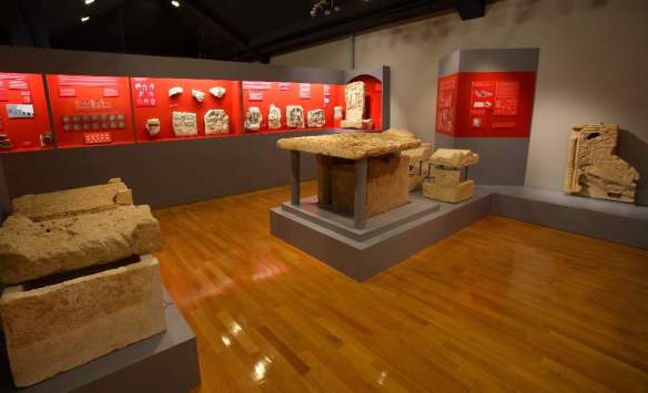 Antički postav arheološke zbirke Muzeja na Gorici u Livnu.