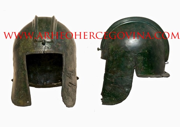 Brončana kaciga iz Radišića (foto: I.Dragicevic)