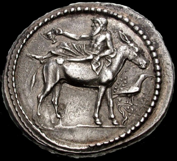 Dionis na tertradrahmi iz Mende