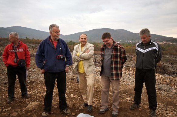 Radoslav Dodig (drugi slijeva) na terenskim istraživanjima 2011. 