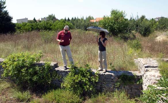 Radoslav Dodig i Branka Migotti u posjetu lokalitetu Gračine